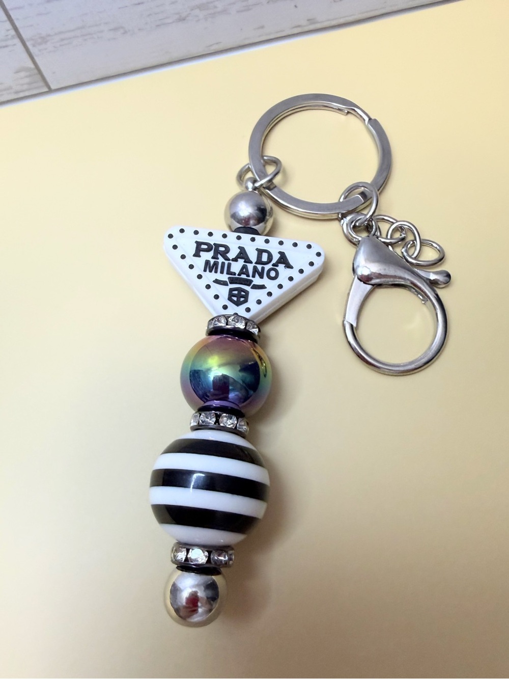 New Beaded Fashion Purse Charm/Keychain